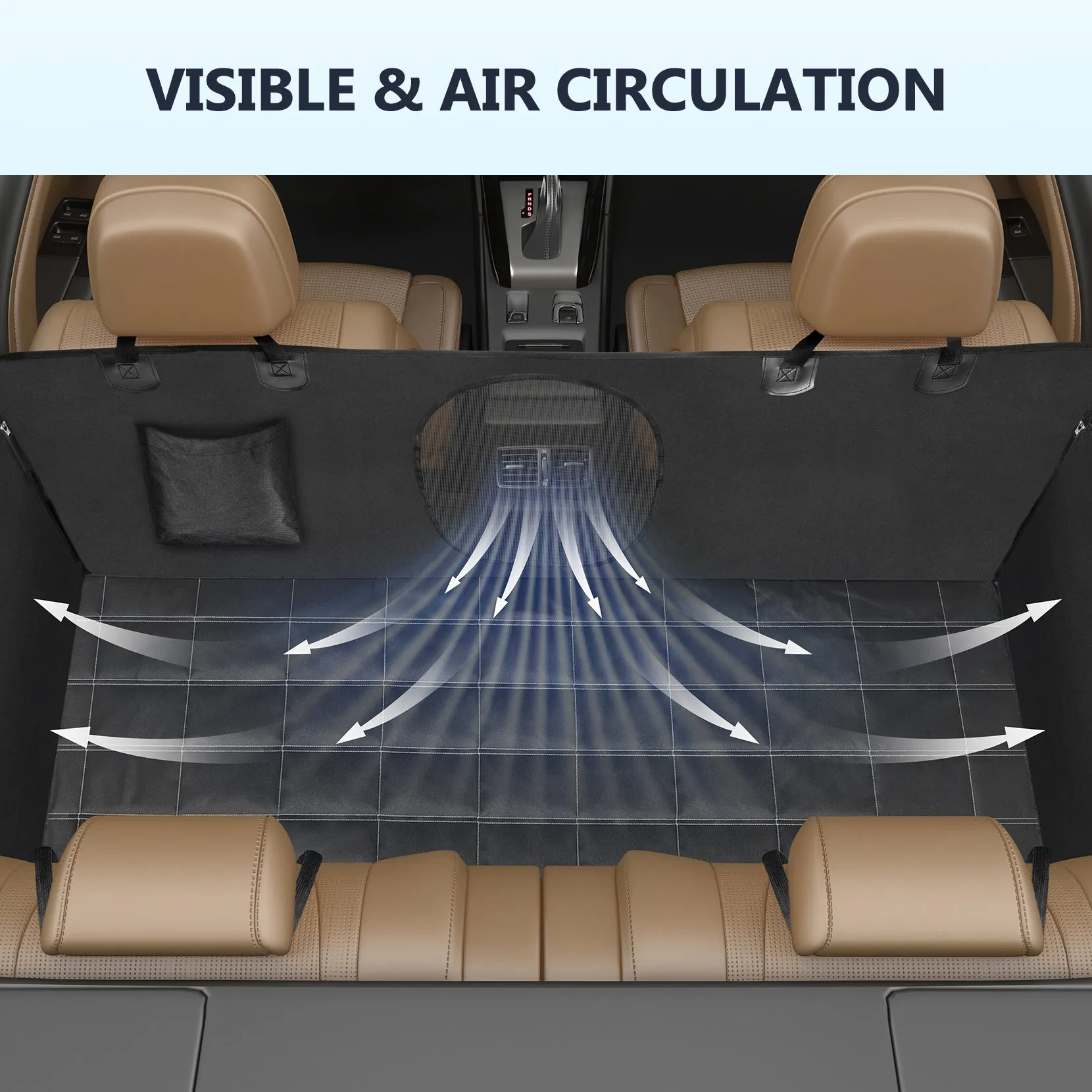 119AB Dog Seat Cover for Cars (UK & EU ONLY)