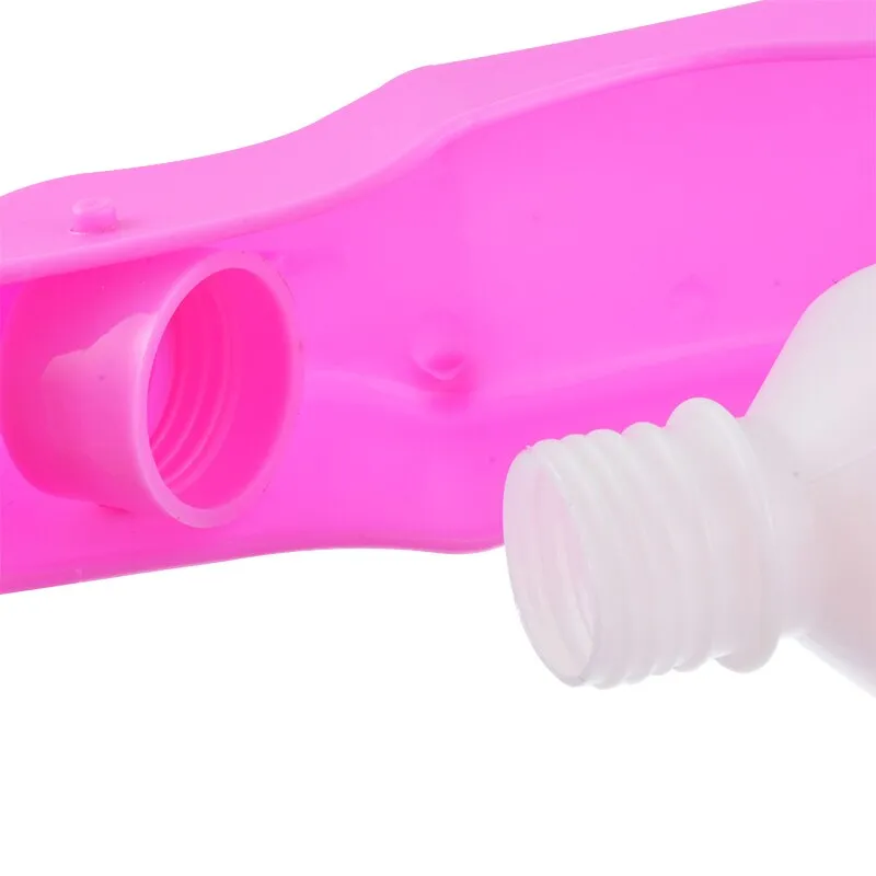 250ml Dog Water Bottle Feeder With Bowl Plastic