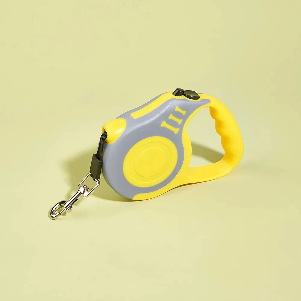 3m 5m Retractable Pet Leash for Small Dogs Cat Automatic Retractable Durable Nylon Lead Puppy Outdoor Travel Walking Hiking Traction Rope