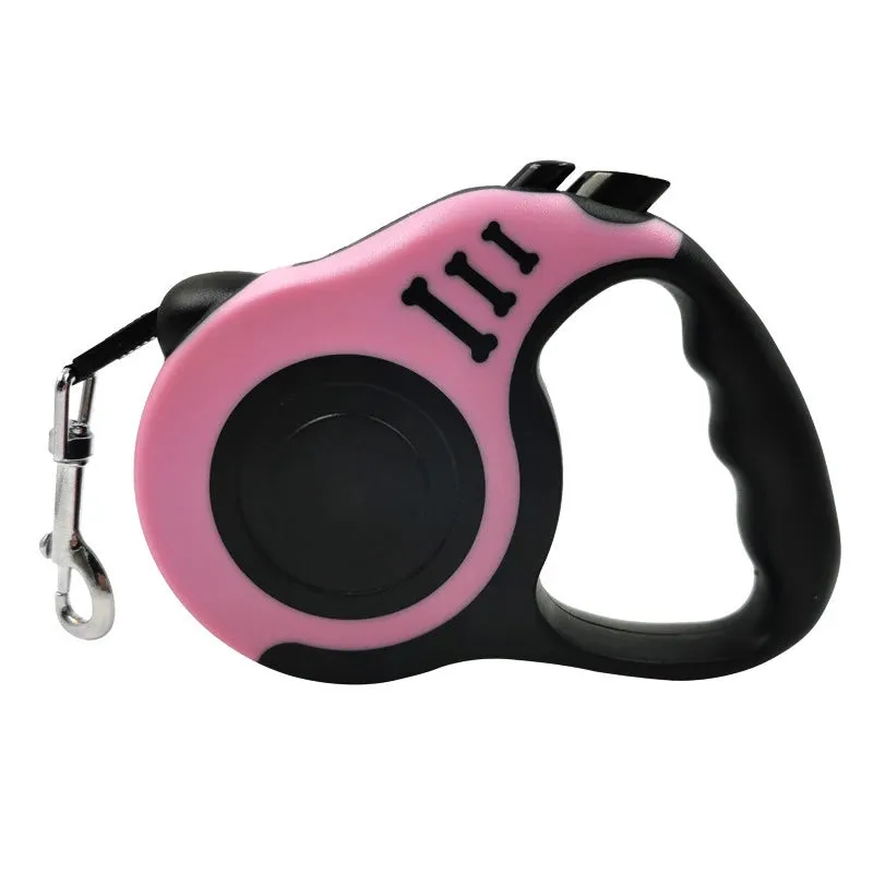 3m 5m Retractable Pet Leash for Small Dogs Cat Automatic Retractable Durable Nylon Lead Puppy Outdoor Travel Walking Hiking Traction Rope