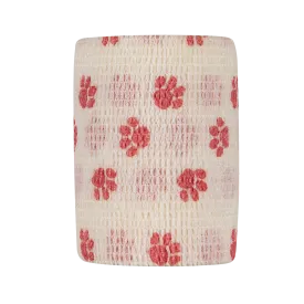 3" Pink Paws Vet Wrap by PetStore.Direct