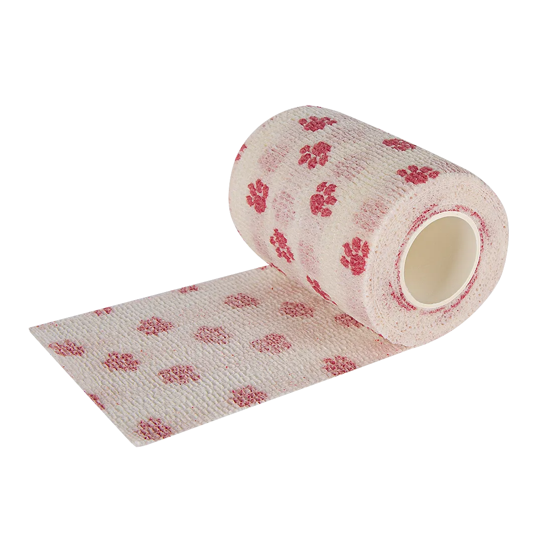 3" Pink Paws Vet Wrap by PetStore.Direct