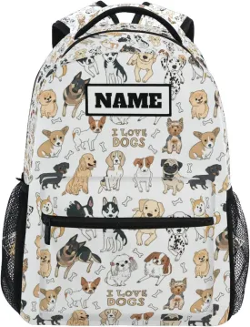 ALAZA Custom Backpack Customized Name Personalized School Bag Laptop iPad Tablet Travel Pack with Multiple Pockets