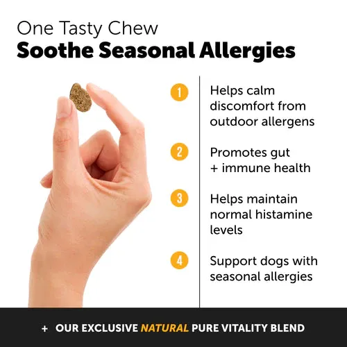 Allergy Support Supplement Chews - Peanut Butter