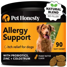 Allergy Support Supplement Chews - Peanut Butter