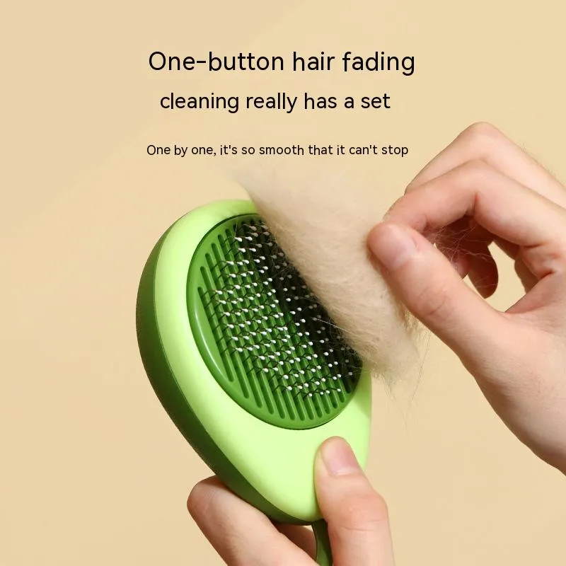 Avocado Shaped Cat and Dog Grooming Tool