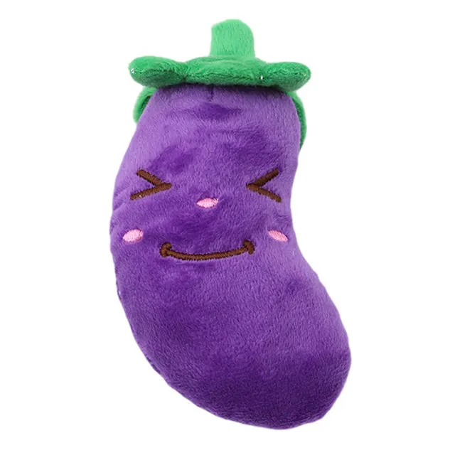 Cartoon Dog Toys Stuffed Squeaking
