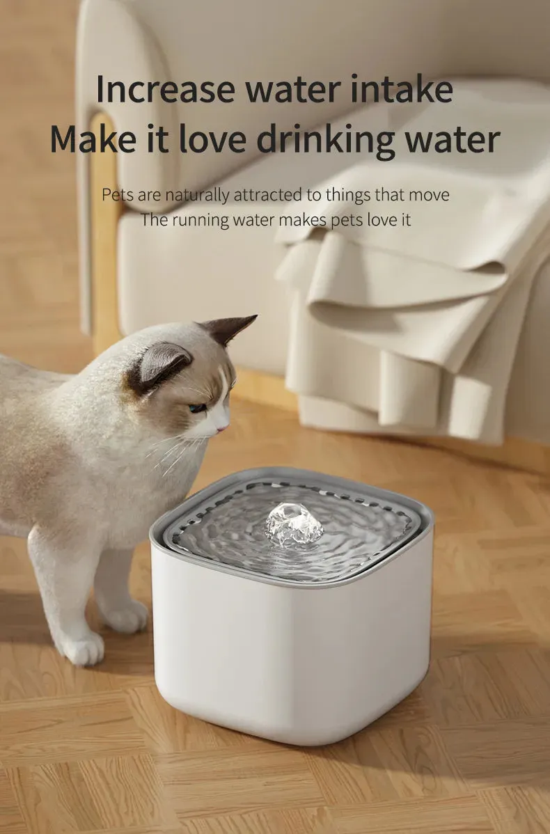 Cat Water Filtering Fountain 3L
