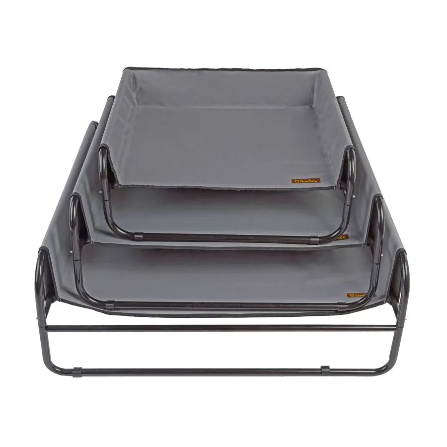 Charlies Pet High Walled Outdoor Trampoline Pet Bed Cot