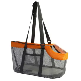 Compact Breathable Pet Carrier for Small Dogs and Cats