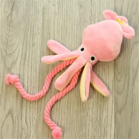 Cute Octopus Chick Toy Squeaker