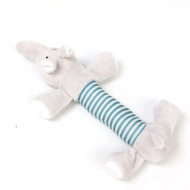 Cute Plush Dog Toys Stuffed Squeaky Bite