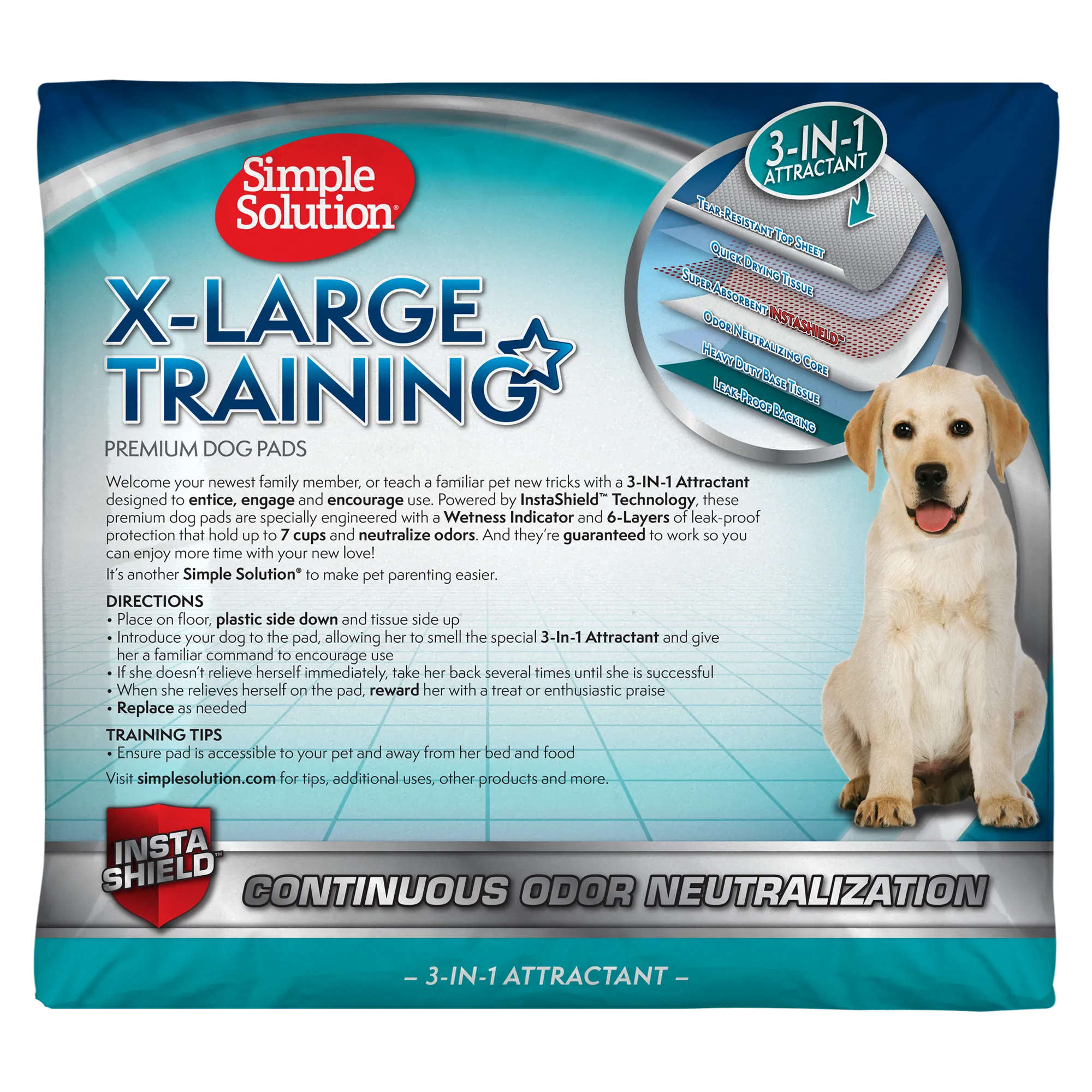 Disposable X-Large Training Dog Pads