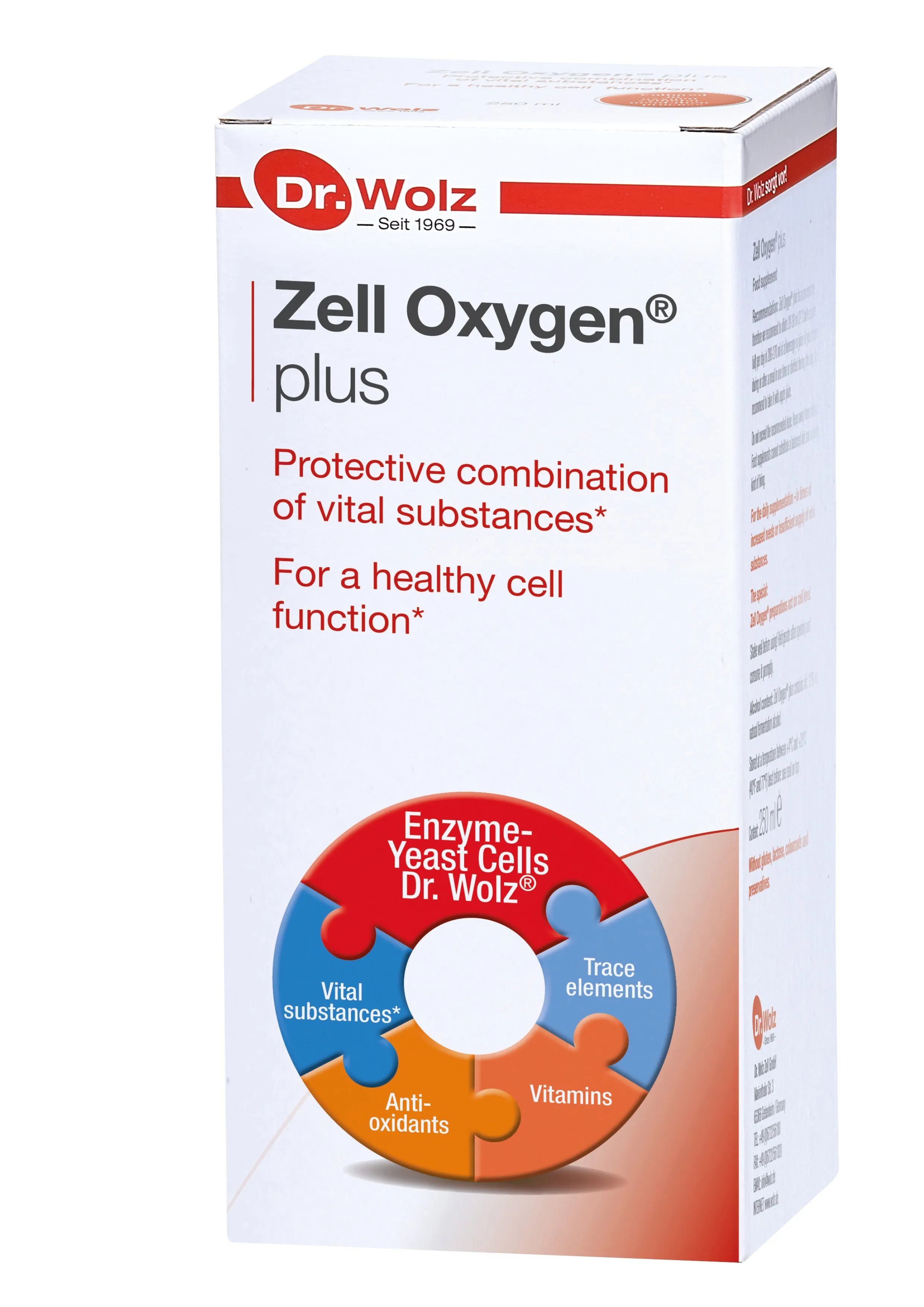 Dr Wolz Zell Oxygen® Plus 250ml - Daily Immune Support
