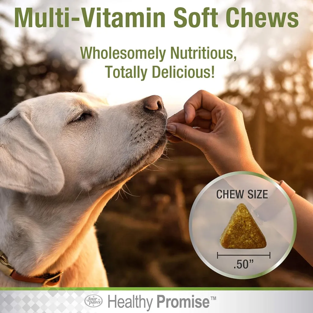 Four Paws Healthy Promise Multivitamin Soft Chews Supplement for Dogs