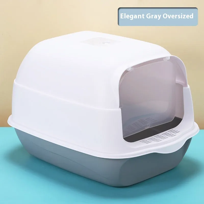 Fully Enclosed Litter Box