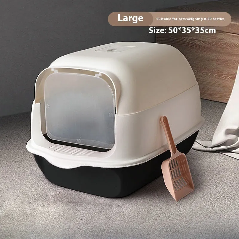 Fully Enclosed Litter Box