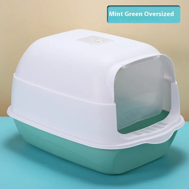 Fully Enclosed Litter Box
