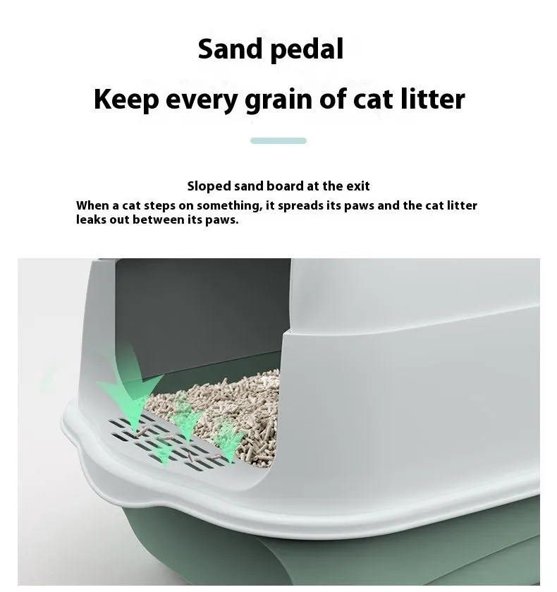 Fully Enclosed Litter Box