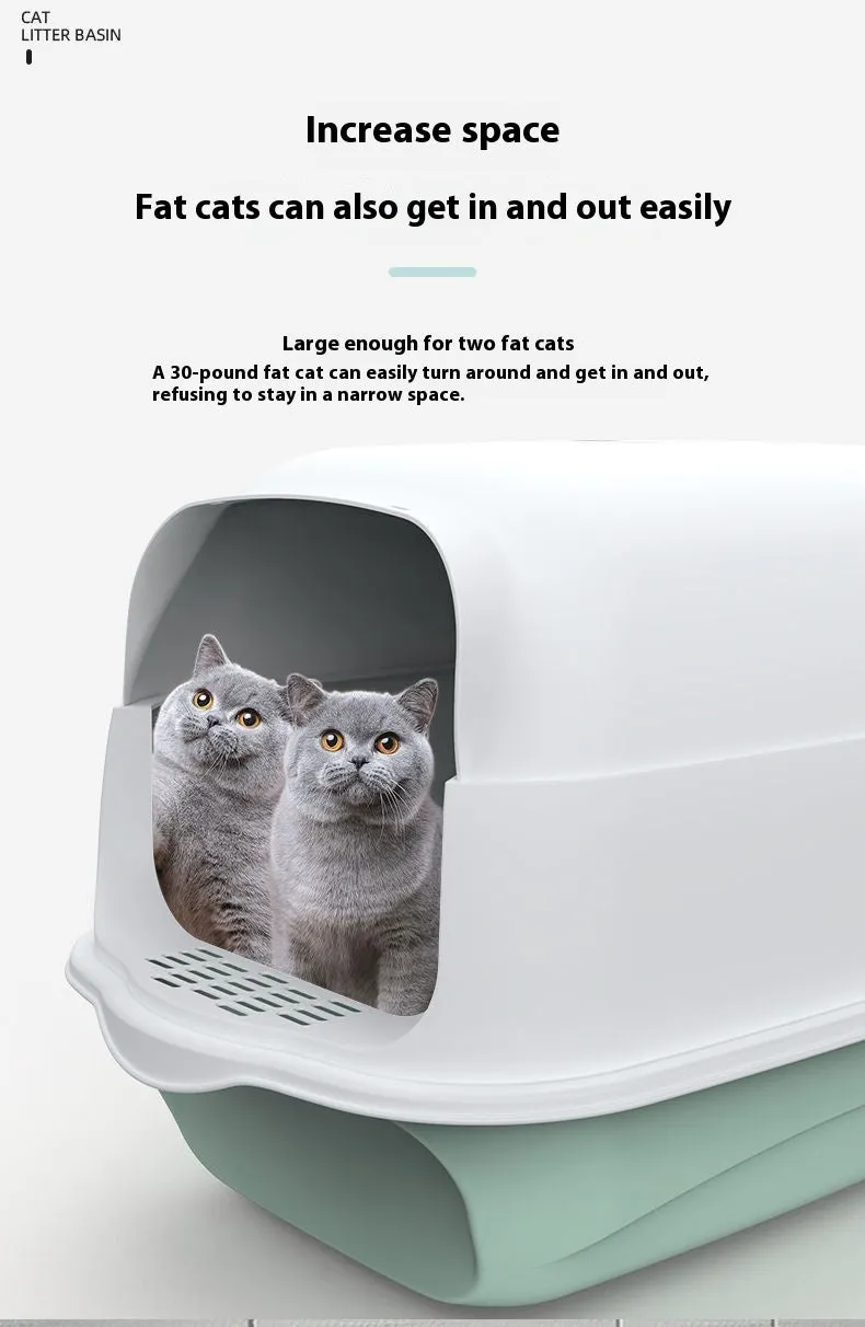 Fully Enclosed Litter Box
