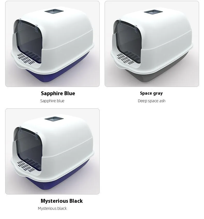 Fully Enclosed Litter Box