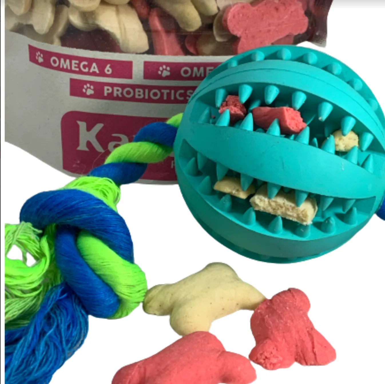 Kanu Pet Ball Tie Dog Toy