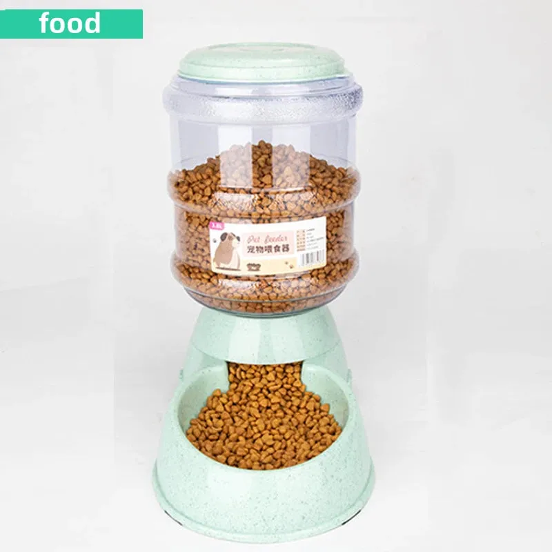 Large Capacity Pet Feeder with Water Dispenser