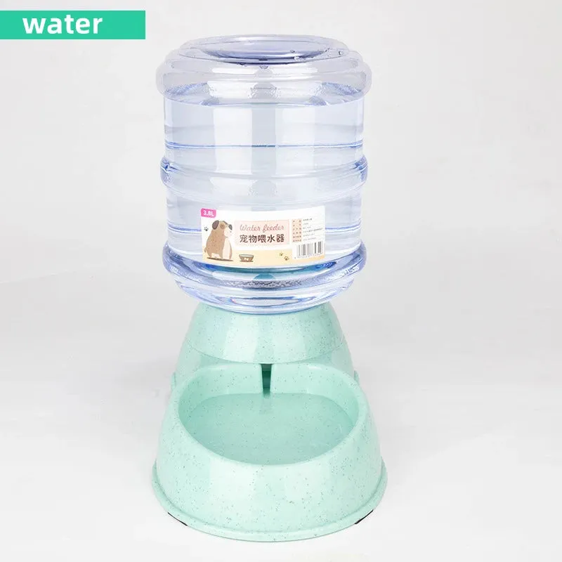 Large Capacity Pet Feeder with Water Dispenser