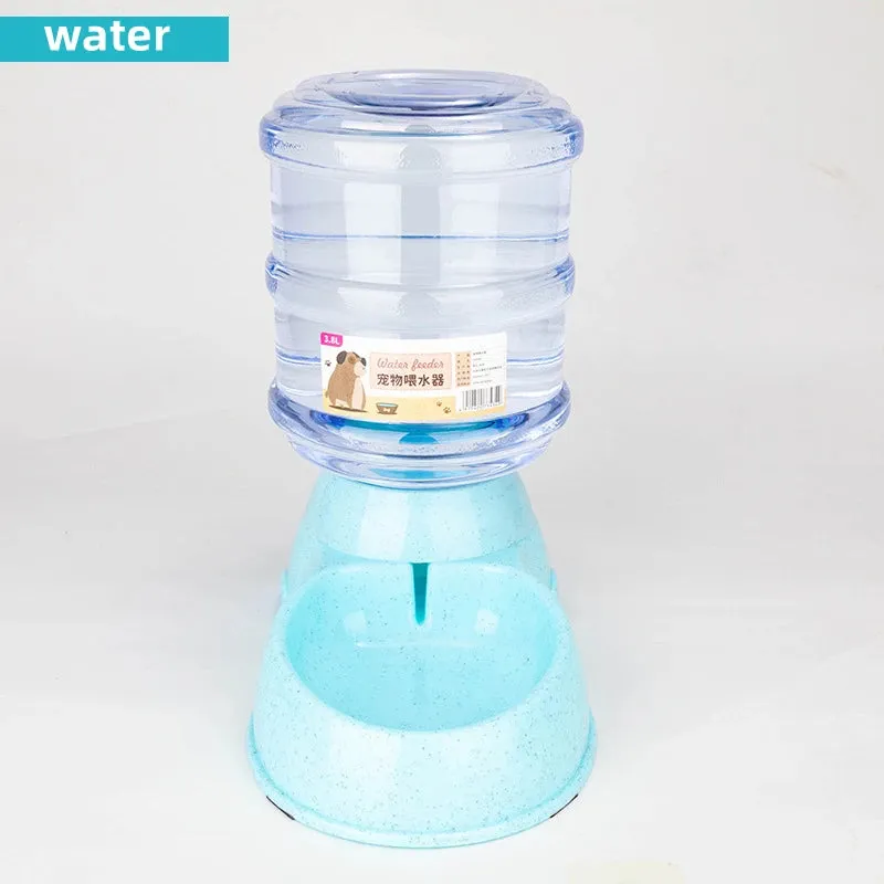 Large Capacity Pet Feeder with Water Dispenser