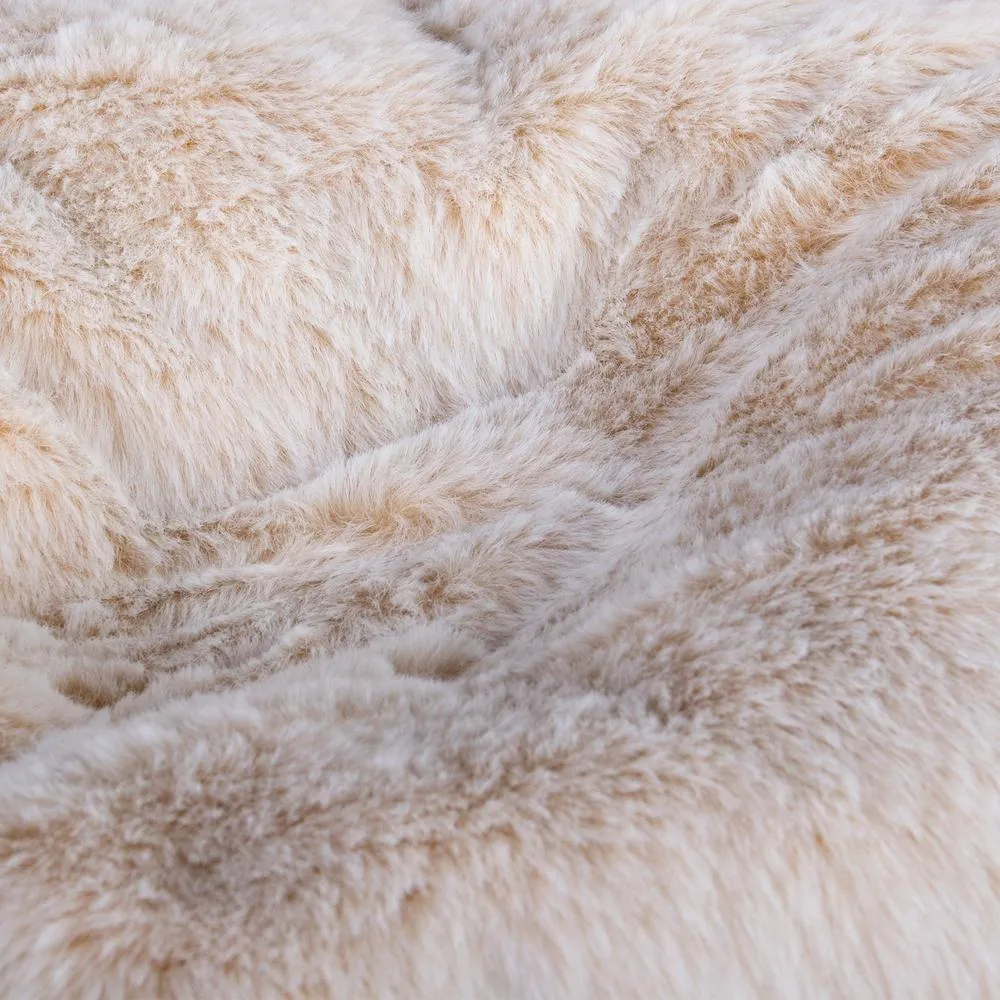 Mammoth Bean Bag Sofa - Faux Fur Sheepskin White