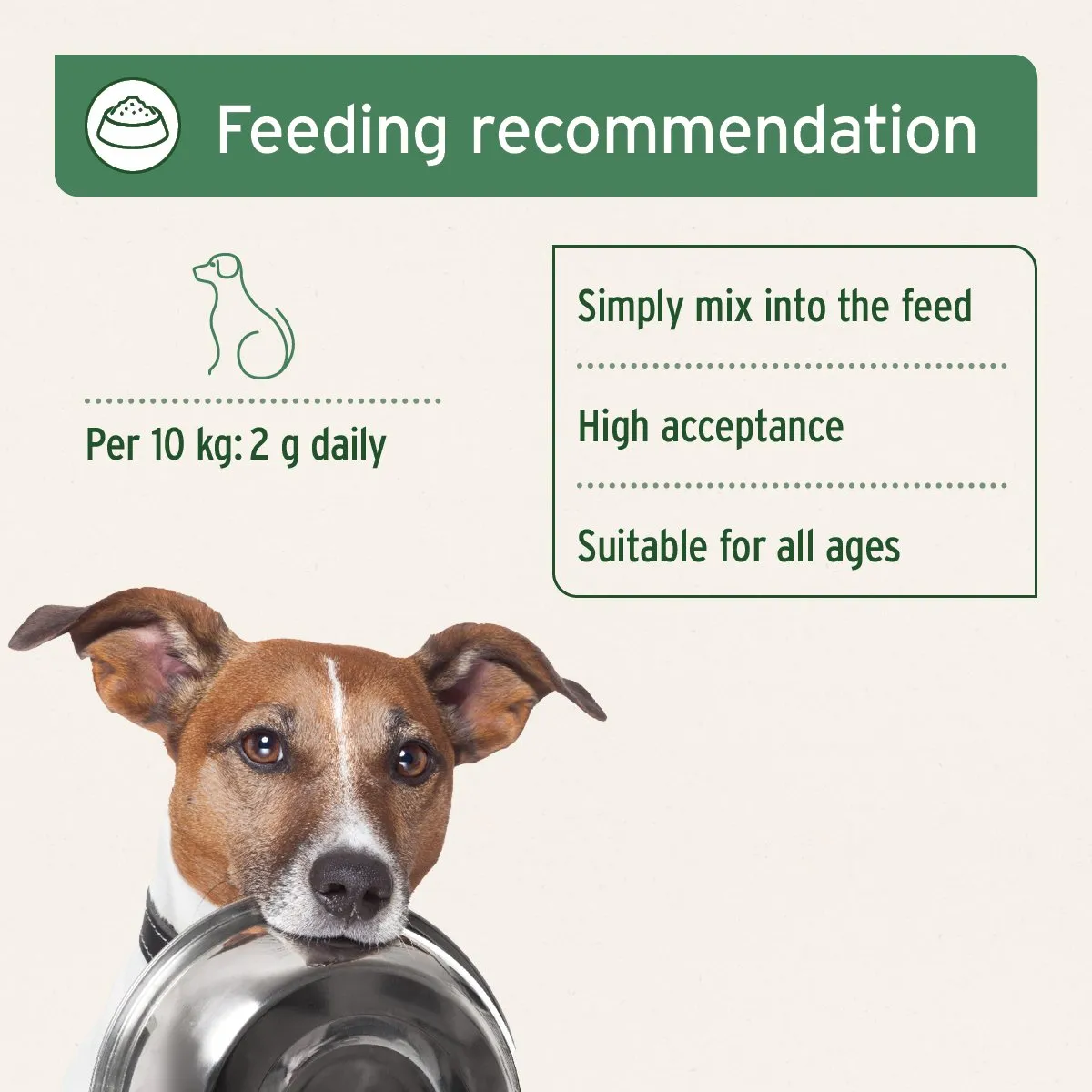Natural Herb Mix for Dogs - 250g