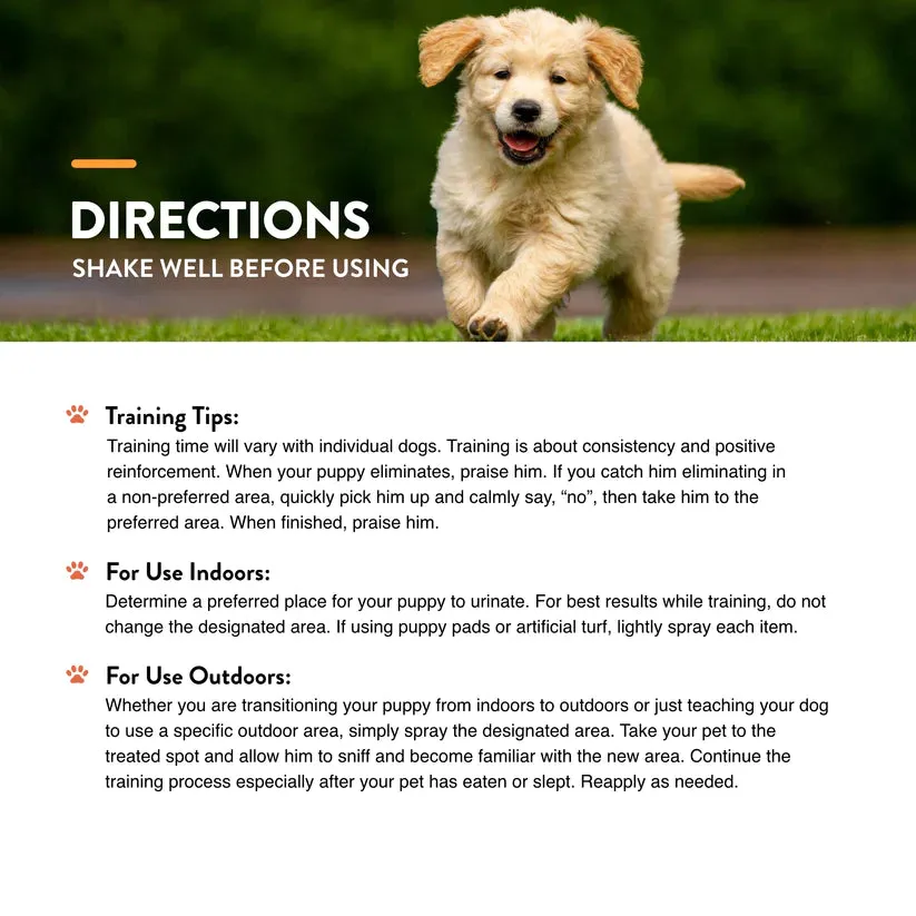 NaturVet Potty Here™ Training Aid Spray