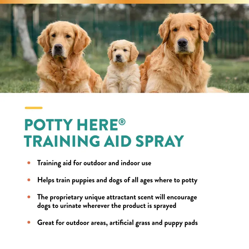 NaturVet Potty Here™ Training Aid Spray