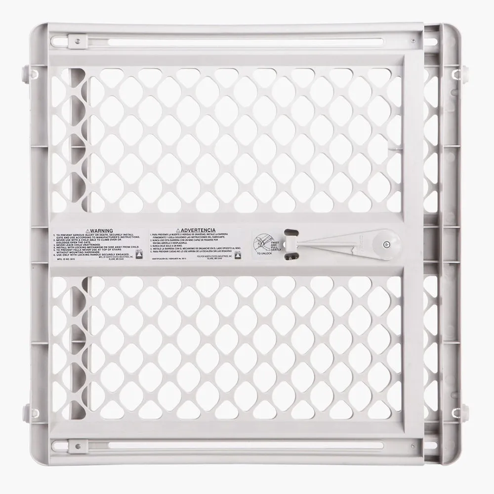 North States III Pressure Mounted Pet Gate