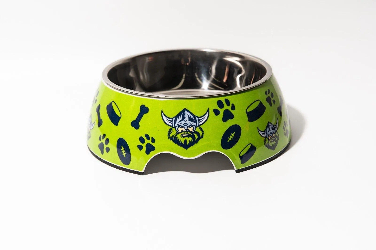 NRL Pet Bowl - Canberra Raiders - Food Water - Dog Cat