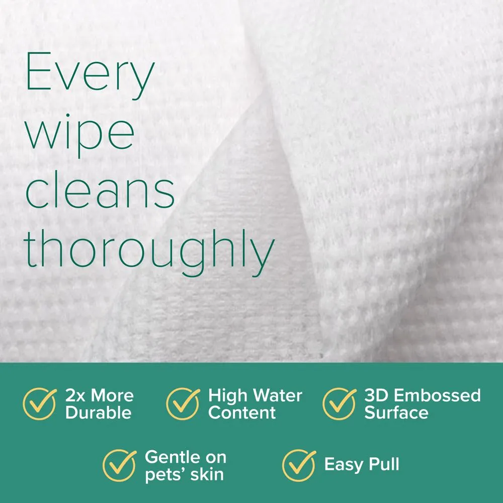Nurture Pro AG  Silver Unscented Wipes For Cats & Dogs 10pc