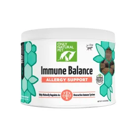 Only Natural Pet Immune Balance Allergy Support Soft Chews for Dogs