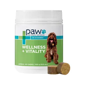 PAW By Blackmores Multivitamin & Wholefood Chews, approx 60, Wellness   Vitality 300g
