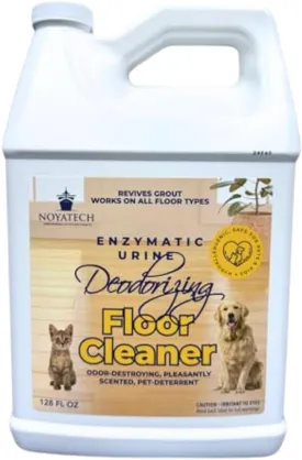 Pet Floor Cleaner  Enzyme-Powered Degreaser for Urine, Odor & Grime | Safe for Tile, Vinyl, Grout & Hardwood | Residue-Free & Pet Safe