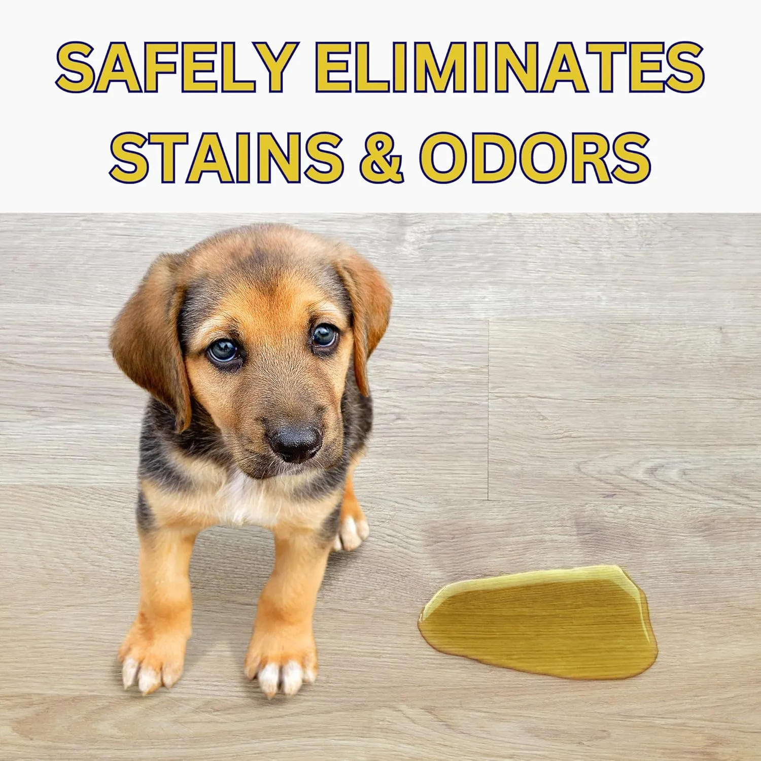 Pet Floor Cleaner  Enzyme-Powered Degreaser for Urine, Odor & Grime | Safe for Tile, Vinyl, Grout & Hardwood | Residue-Free & Pet Safe