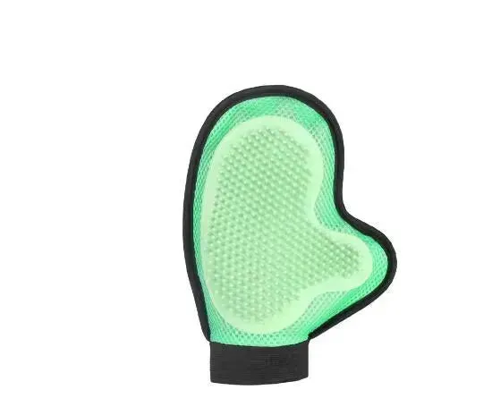 Pet Hair Removal Gloves - Grooming & Massage Rubber