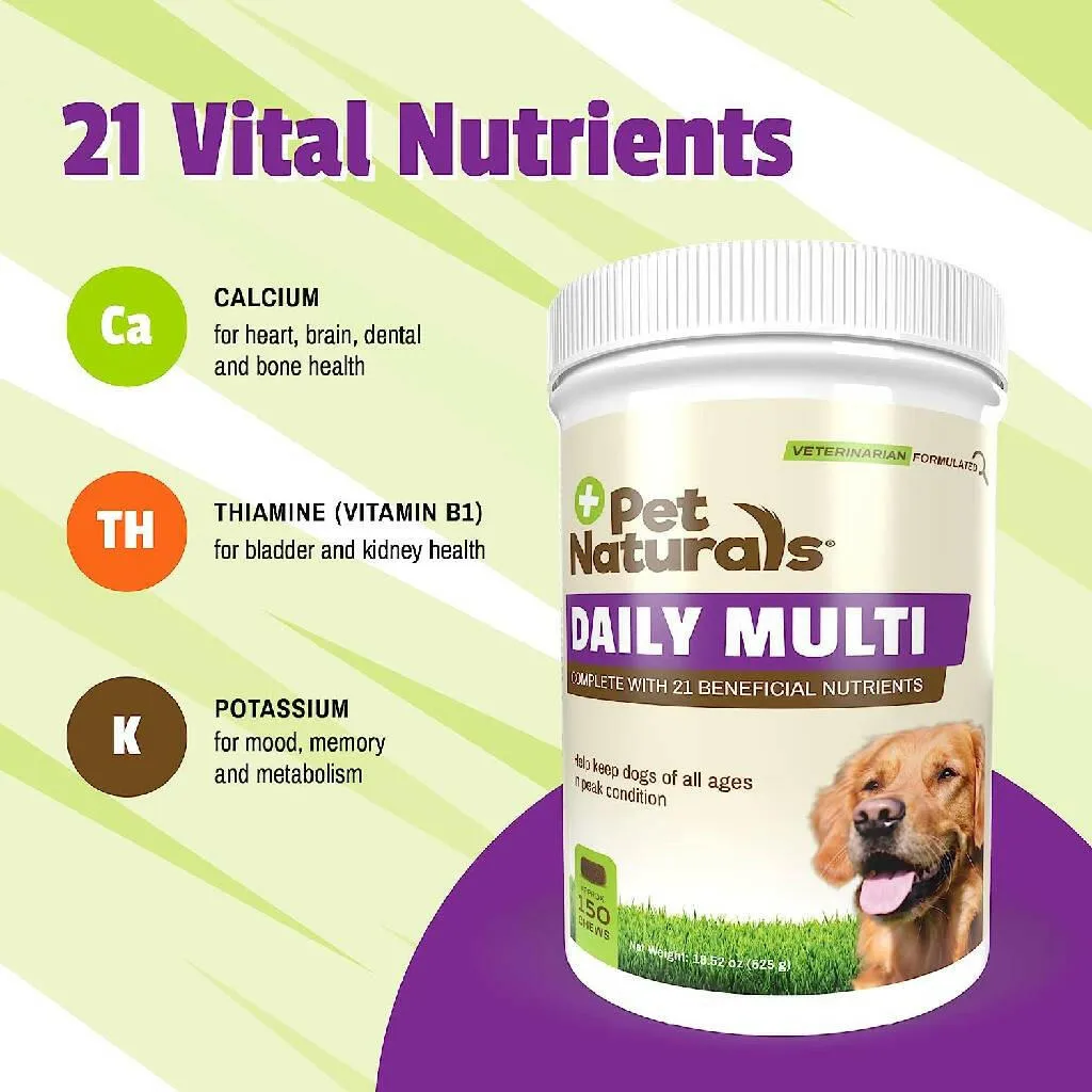Pet Naturals Daily Multi Chews for Dogs