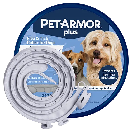PetArmor® Plus Flea & Tick Collar for Dogs