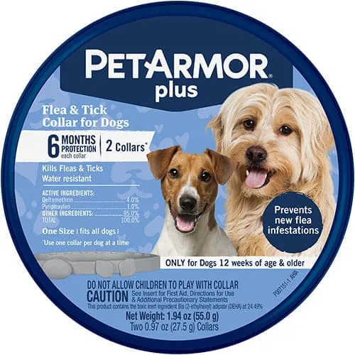 PetArmor® Plus Flea & Tick Collar for Dogs