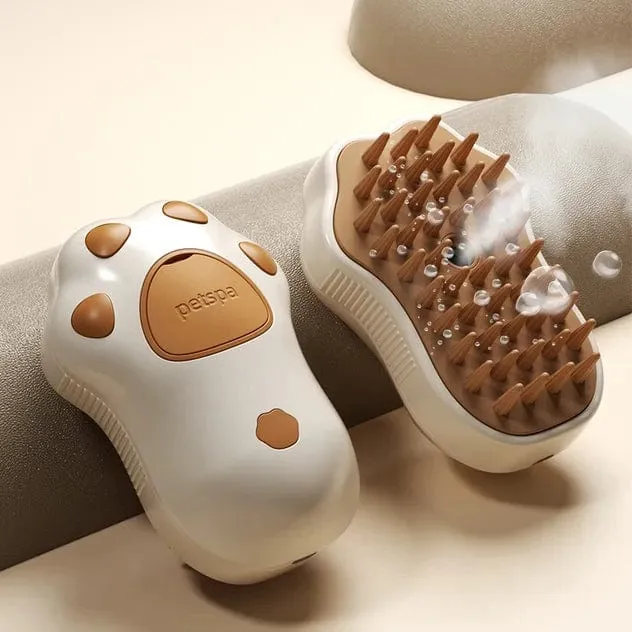PetSpa ProSteam - 3-in-1 Electric Pet Grooming Brush with Spray