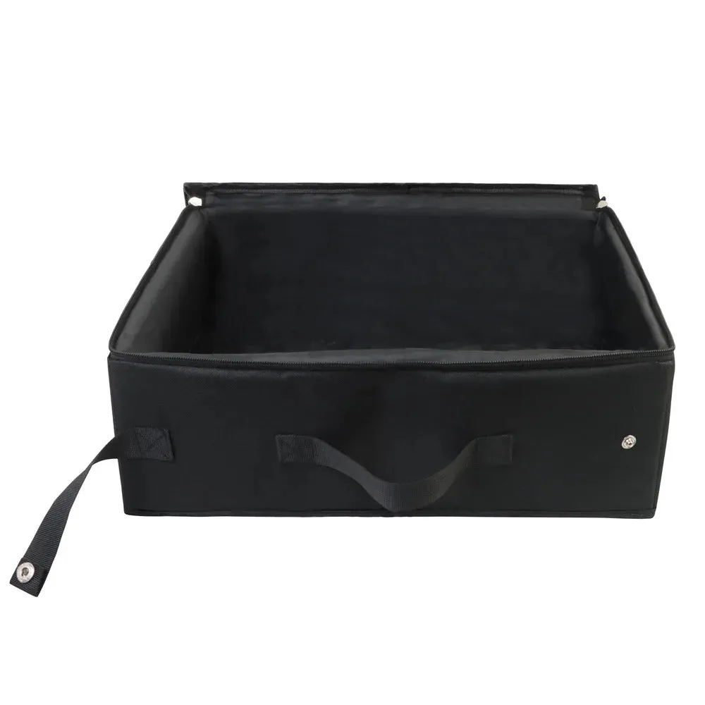 Portable Foldable Cat Litter Box for Travel and Outdoor Use