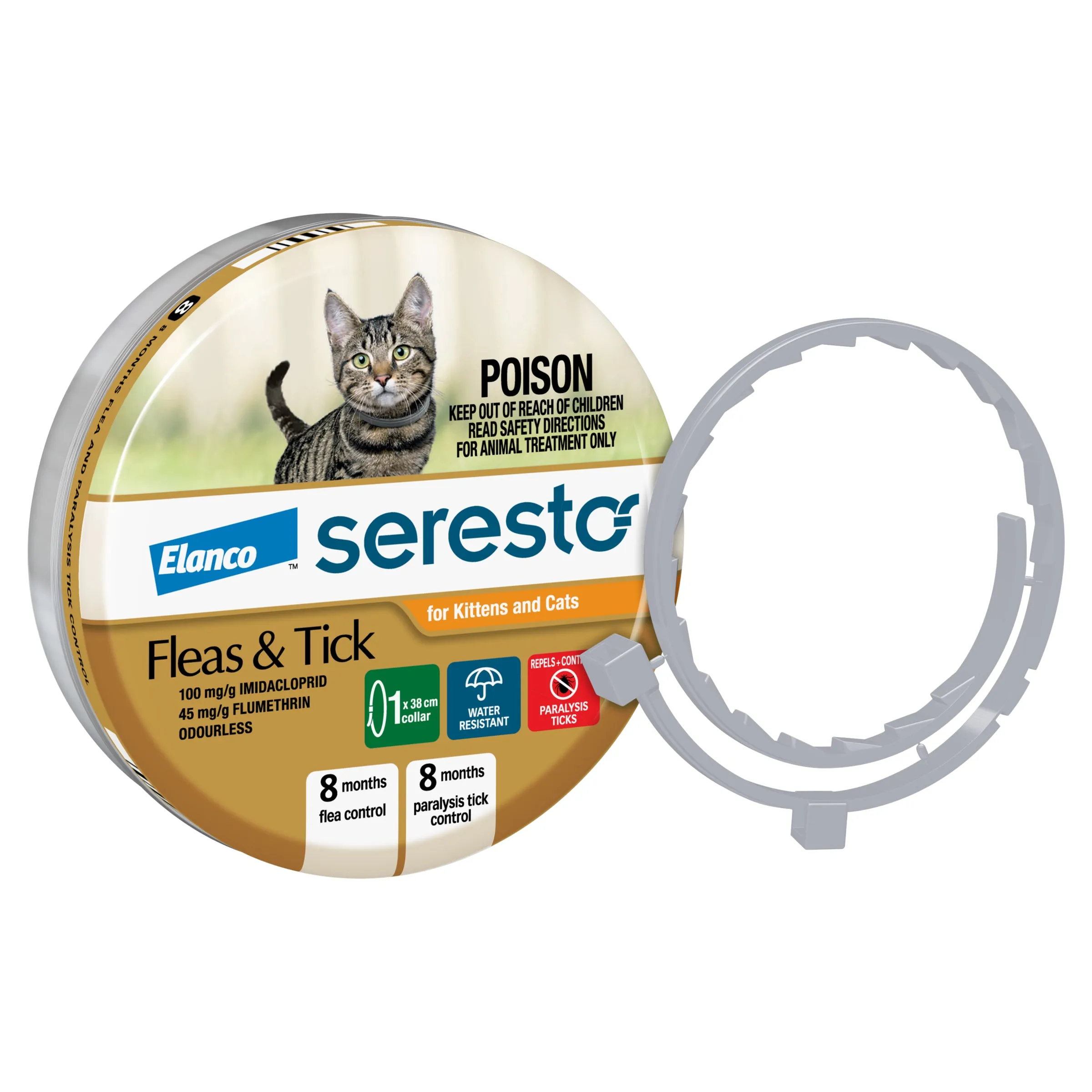 Seresto - Flea & Tick Collar for Kittens and Cats