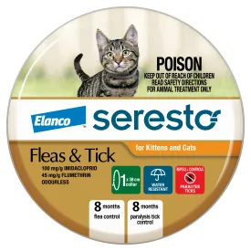 Seresto - Flea & Tick Collar for Kittens and Cats