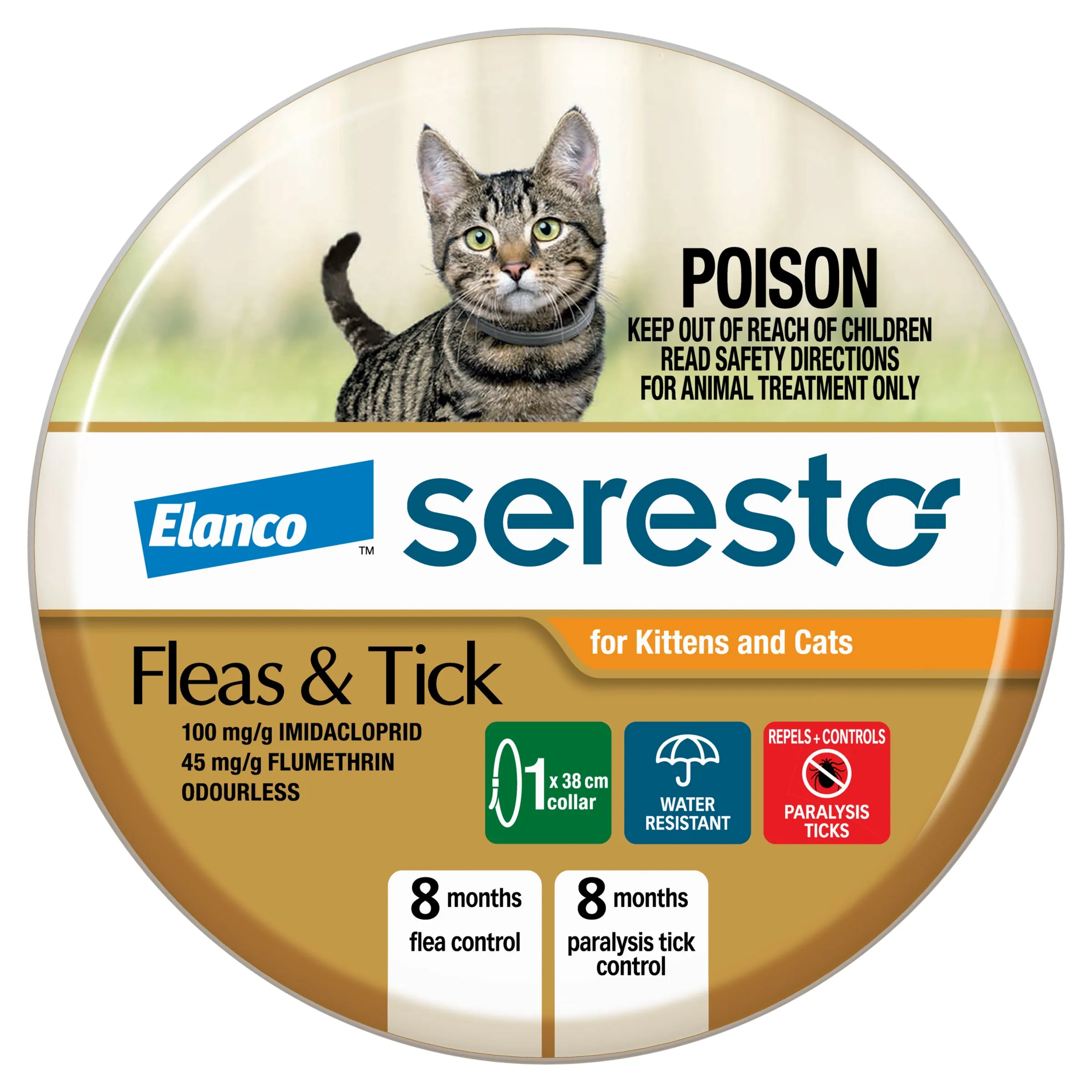 Seresto - Flea & Tick Collar for Kittens and Cats