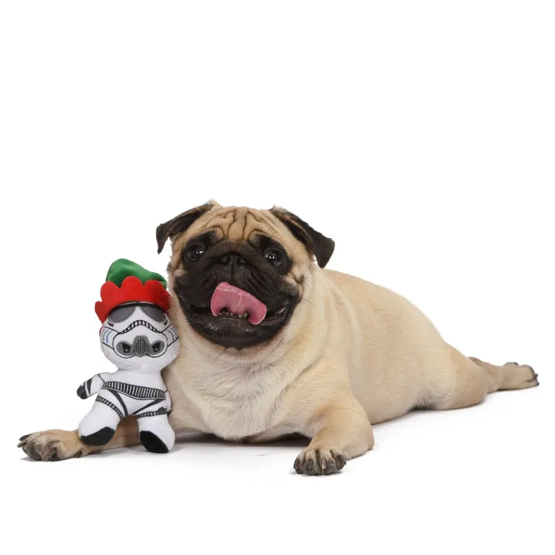 Star Wars: Holiday 6" Storm Trooper Elf Squeaker Pet Toy